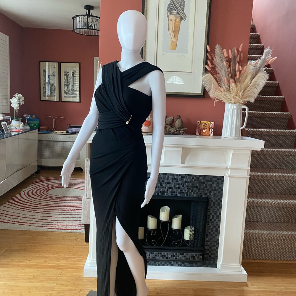 Reserved 😛 Versace black dress